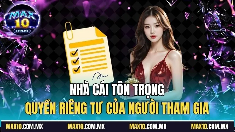 Nhà cái tôn trọng quyền riêng tư của người tham gia